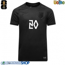 Maglie da calcio Norvegia Antonio Nusa #20 Seconda Maglia Mondiali 2026  Manica Corta